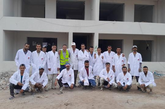 FORMATION DE PEINTRES Chantiers -  Birjdid