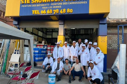 FORMATION DE PEINTRES Chantiers -  Temara